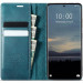 Фото Шкіряний чохол-книжка CaseMe Velvet Matte для Xiaomi Redmi Note 15 Pro 5G (Green) в маназині vchehle.ua