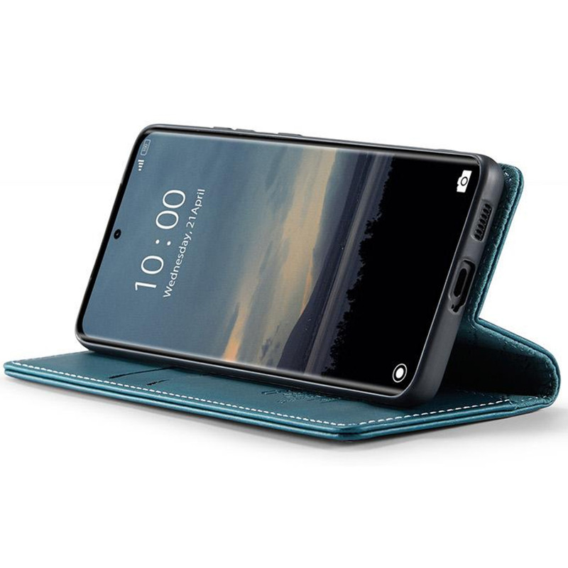Шкіряний чохол-книжка CaseMe Velvet Matte для Xiaomi Redmi Note 15 Pro 5G (Green) в магазині vchehle.ua
