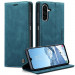 Фото Шкіряний чохол-книжка CaseMe Velvet Nubuck на Samsung Galaxy A17 4G/5G (Blue) на vchehle.ua