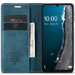 Фото Шкіряний чохол-книжка CaseMe Velvet Nubuck на Samsung Galaxy A17 4G/5G (Blue) в маназині vchehle.ua
