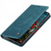 Шкіряний чохол-книжка CaseMe Velvet Nubuck на Samsung Galaxy A57 5G (Blue) в магазині vchehle.ua