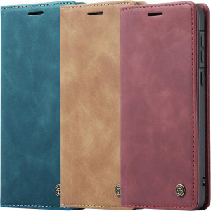 Кожаный чехол-книжка CaseMe Velvet Nubuck для Xiaomi Redmi Note 15 5G (EU)