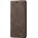 Шкіряний чохол-книжка CaseMe Velvet Nubuck на Xiaomi Redmi Note 15 Pro 4G (Coffee)