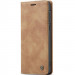 Шкіряний чохол-книжка CaseMe Velvet Nubuck на Xiaomi Redmi Note 15 Pro 5G (Brown)