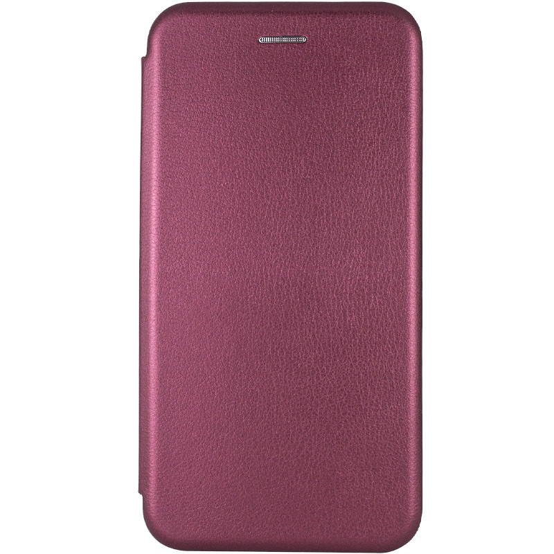 Кожаный чехол-книжка Classy для Blackview Shark 8 (Бордовый)