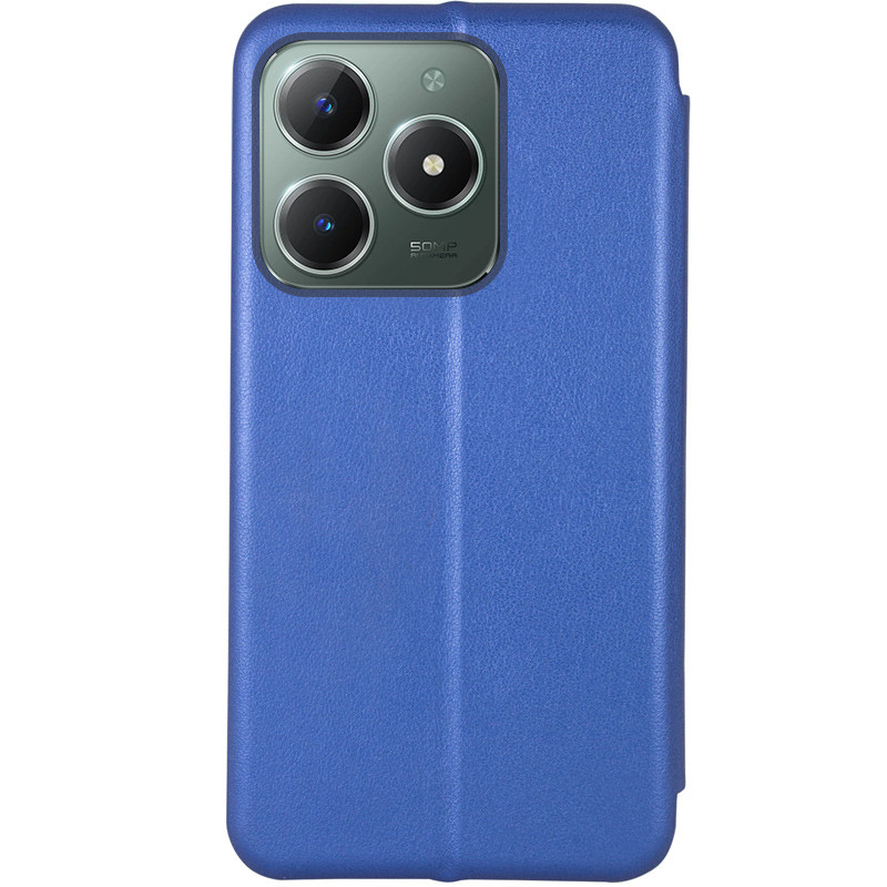 Фото Кожаный чехол-книжка Classy для Realme C61 4G (Синий) на vchehle.ua