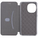 Фото Кожаный чехол-книжка Classy для TECNO Spark Go 1 (KL4) / Spark Go 2025 (Черный) на vchehle.ua