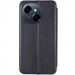 Фото Кожаный чехол-книжка Classy для TECNO Spark Go 1 (KL4) / Spark Go 2025 (Черный) в магазине vchehle.ua