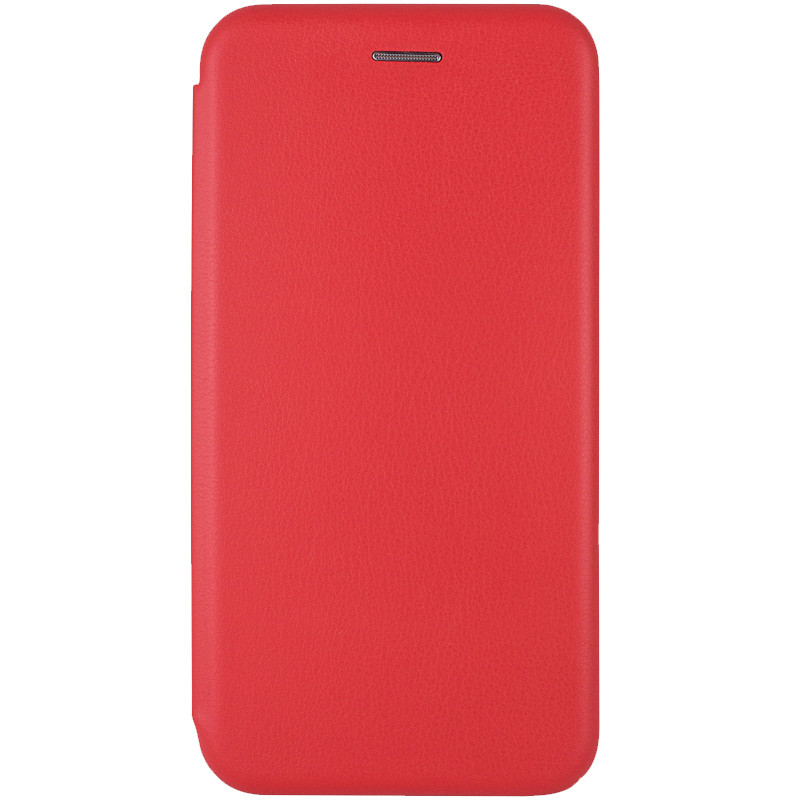 Кожаный чехол-книжка Classy для TECNO Spark Go 1 (KL4) / Spark Go 2025 (Красный)