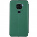 Фото Кожаный чехол-книжка Classy для Xiaomi Redmi Note 9 / Redmi 10X (Зеленый) на vchehle.ua