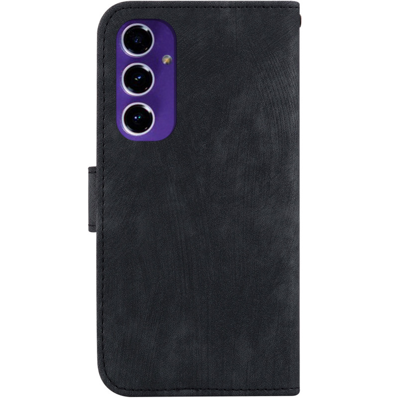 Фото Кожаный чехол-книжка Cute Tiger для Samsung Galaxy A16 4G/5G (Black) на vchehle.ua