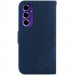 Фото Кожаный чехол-книжка Cute Tiger для Samsung Galaxy A16 4G/5G (Dark Blue) на vchehle.ua