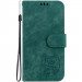 Кожаный чехол-книжка Cute Tiger для Samsung Galaxy A16 4G/5G (Green)