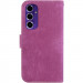 Фото Кожаный чехол-книжка Cute Tiger для Samsung Galaxy A16 4G/5G (Rose Red) на vchehle.ua