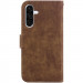 Фото Кожаный чехол-книжка Cute Tiger для Samsung Galaxy A36 5G / A37 5G / A56 5G (Brown) на vchehle.ua