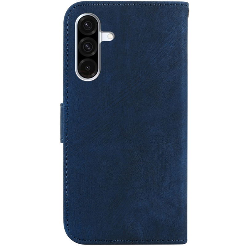 Фото Шкіряний чохол-книжка Cute Tiger на Samsung Galaxy A57 5G (Dark Blue) на vchehle.ua