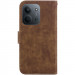 Фото Кожаный чехол-книжка Cute Tiger для Xiaomi Redmi 15C (EU) / Poco C85 (EU) (Brown) на vchehle.ua