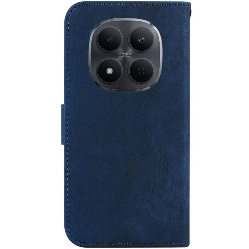 Фото Шкіряний чохол-книжка Cute Tiger на Xiaomi Redmi Note 15 Pro 5G (Dark Blue) на vchehle.ua