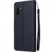Фото Кожаный чехол-книжка Essential Case для Samsung Galaxy A26 5G / A17 5G (Dark Blue) на vchehle.ua