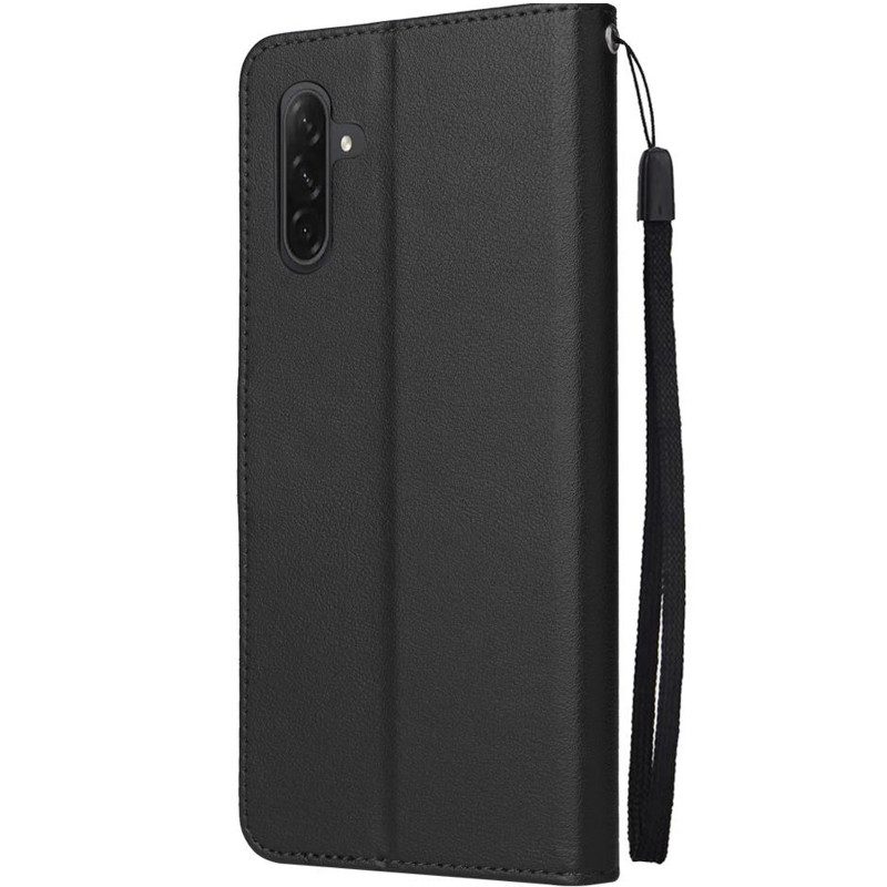 Фото Кожаный чехол-книжка Essential Case для Samsung Galaxy A57 5G (Black) на vchehle.ua