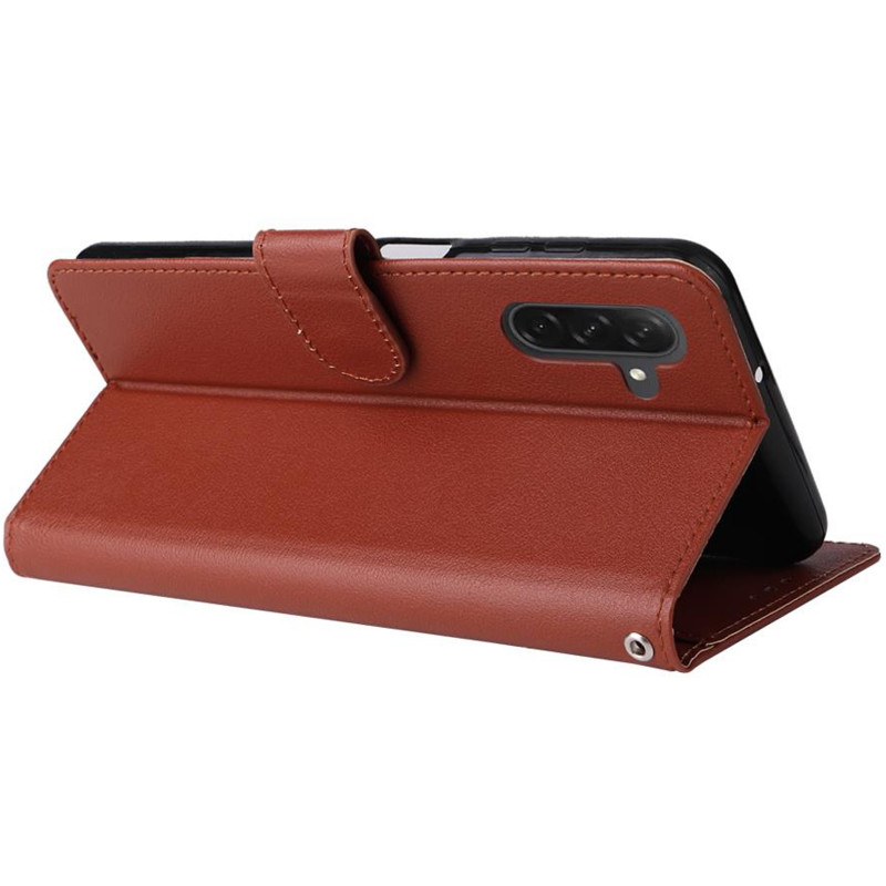 Кожаный чехол-книжка Essential Case для Samsung Galaxy A57 5G (Brown) в магазине vchehle.ua