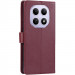 Фото Кожаный чехол-книжка Essential Case для Xiaomi Redmi 15 (EU) (Wine Red) на vchehle.ua