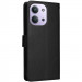 Фото Шкіряний чохол-книжка Essential Case на Xiaomi Redmi 15C (EU) (Black) на vchehle.ua