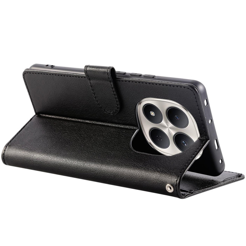 Кожаный чехол-книжка Essential Case для Xiaomi Redmi Note 15 Pro 4G (Black) в магазине vchehle.ua