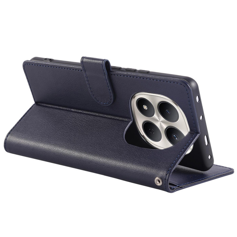 Фото Кожаный чехол-книжка Essential Case для Xiaomi Redmi Note 15 Pro 4G (Navy Blue) в магазине vchehle.ua