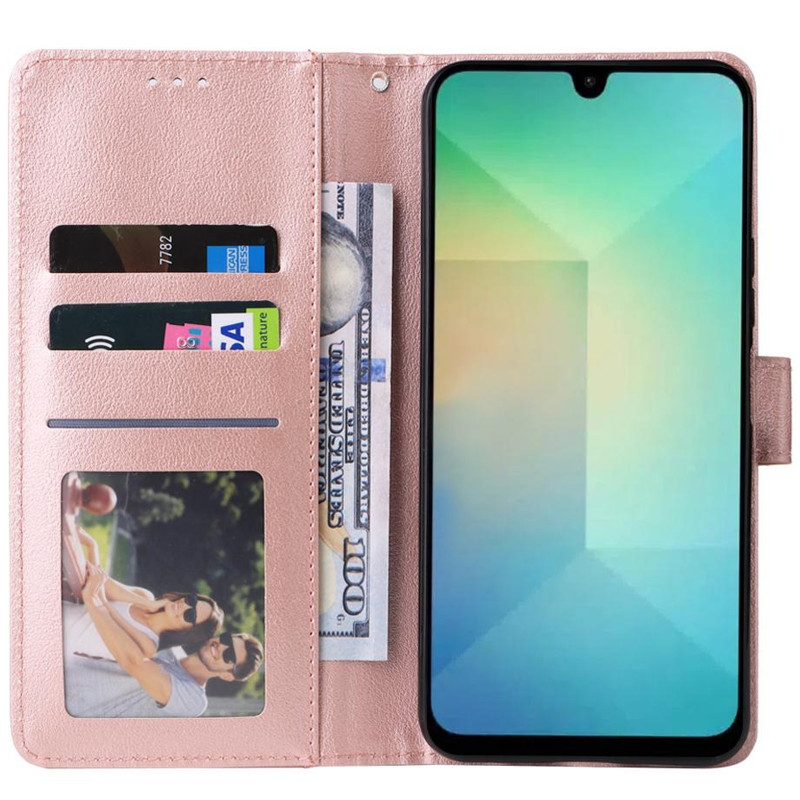 Фото Кожаный чехол-книжка Essential Case для Xiaomi Redmi Note 15 Pro 4G (Rose Gold) в магазине vchehle.ua