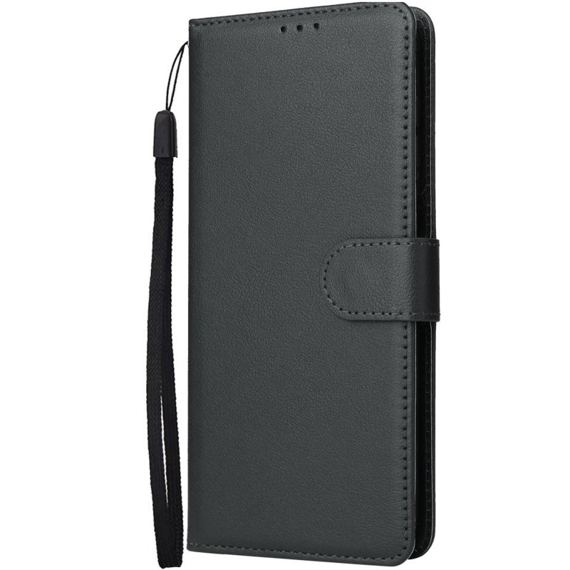 Кожаный чехол-книжка Essential Case для Xiaomi Redmi Note 15 Pro 5G (Black)