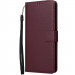 Шкіряний чохол-книжка Essential Case на Xiaomi Redmi Note 15 Pro+ 5G (Wine Red)