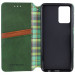Фото Кожаный чехол-книжка GETMAN Cubic (PU) для Motorola Moto G17 (Зеленый) в магазине vchehle.ua