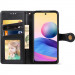 Кожаный чехол-книжка GETMAN Gallant (PU) для Xiaomi 15 (Черный) в магазине vchehle.ua