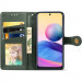Фото Кожаный чехол-книжка GETMAN Gallant (PU) для Xiaomi Redmi 15C (EU) (Зеленый) в магазине vchehle.ua