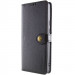 Фото Кожаный чехол-книжка GETMAN Gallant (PU) для Xiaomi Redmi 15C (EU) (Черный) на vchehle.ua