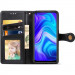 Фото Кожаный чехол-книжка GETMAN Gallant (PU) для Xiaomi Redmi Note 9 / Redmi 10X (Черный) в магазине vchehle.ua