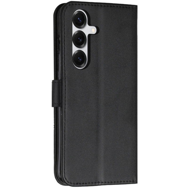 Фото Шкіряний чохол-книжка Jet Cover на Samsung Galaxy S26 (Black) в маназині vchehle.ua