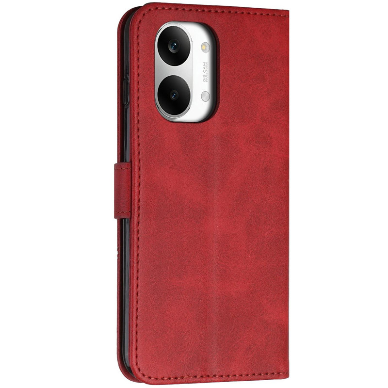 Фото Шкіряний чохол-книжка Jet Cover на Xiaomi Poco X8 Pro Max (Red) в маназині vchehle.ua