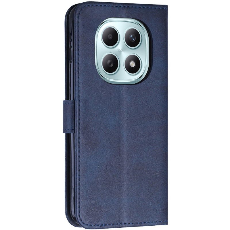 Фото Кожаный чехол-книжка Jet Cover для Xiaomi Redmi Note 15 4G/5G (EU) (Blue) в магазине vchehle.ua