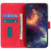 Фото Кожаный чехол-книжка KHAZNEH Retro для Samsung Galaxy A36 5G / A37 5G / A56 5G (Red) на vchehle.ua