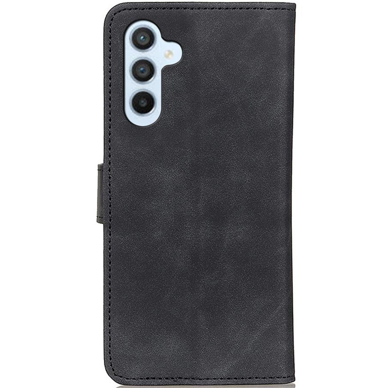 Шкіряний чохол-книжка KHAZNEH Retro на Samsung Galaxy A57 5G (Black) в магазині vchehle.ua