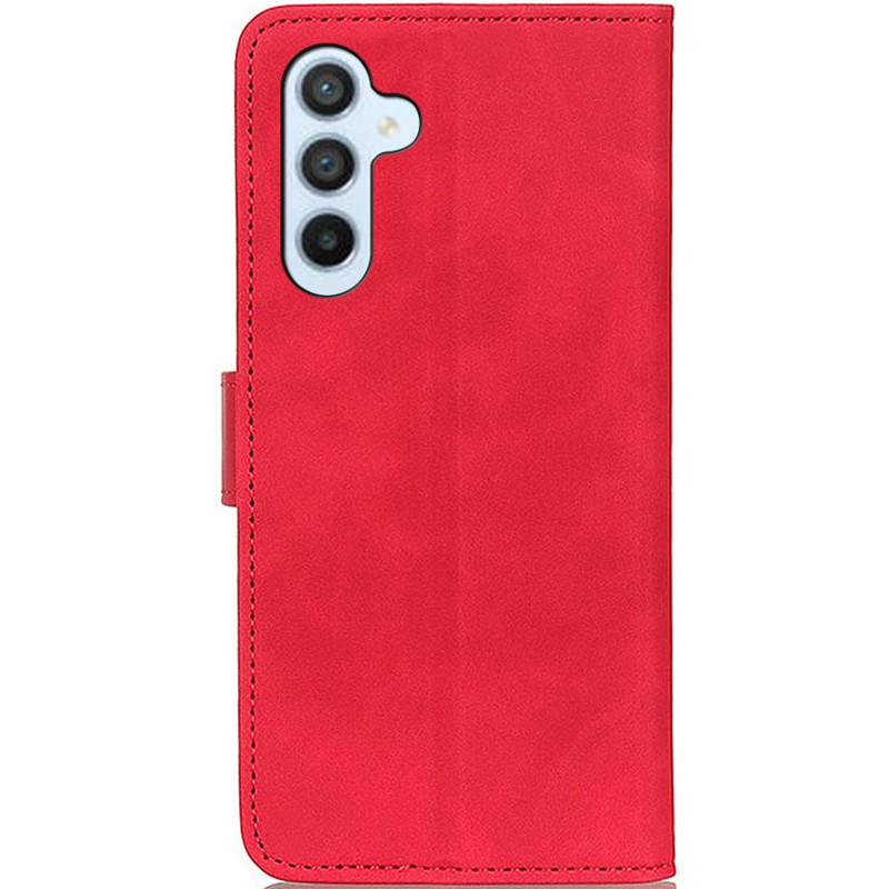 Шкіряний чохол-книжка KHAZNEH Retro на Samsung Galaxy A57 5G (Red) в магазині vchehle.ua