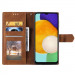 Фото Шкіряний чохол-книжка Maverick Cover для Samsung Galaxy A16 4G/5G (Brown) в маназині vchehle.ua