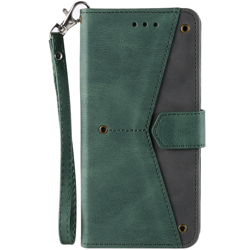 Шкіряний чохол-книжка Maverick Cover для Samsung Galaxy A16 4G/5G (Green)