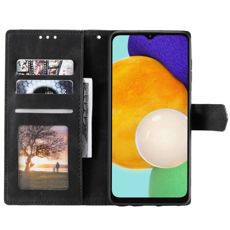Фото Шкіряний чохол-книжка Maverick Cover для Samsung Galaxy A17 4G/5G (Black) в маназині vchehle.ua
