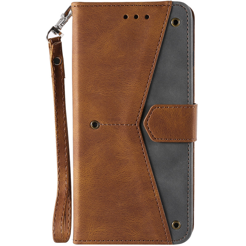 Шкіряний чохол-книжка Maverick Cover для Samsung Galaxy A36 5G / A37 5G / A56 5G (Brown)