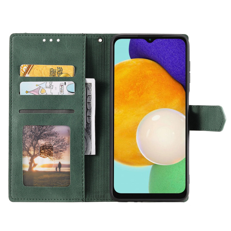 Фото Шкіряний чохол-книжка Maverick Cover для Samsung Galaxy A36 5G / A37 5G / A56 5G (Green) в маназині vchehle.ua