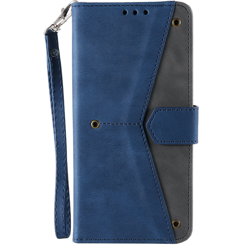 Шкіряний чохол-книжка Maverick Cover для Samsung Galaxy A57 5G (Blue)