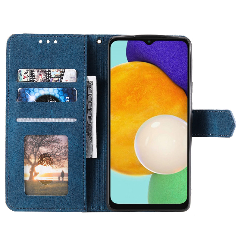 Фото Шкіряний чохол-книжка Maverick Cover для Samsung Galaxy A57 5G (Blue) в маназині vchehle.ua